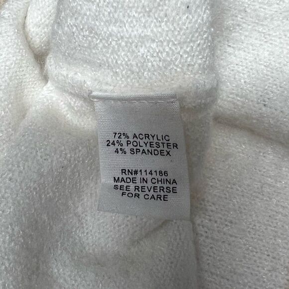 Adyson Parker Color Block Puff Sleeve Sweater oversized Sz XS - Picture 8 of 9